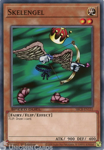 SBCB-EN131 Skelengel Common 1st Edition Mint YuGiOh Card