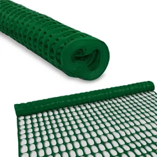 BISupply 4x100 ft Temporary Plastic Fencing for Garden and Work Sites