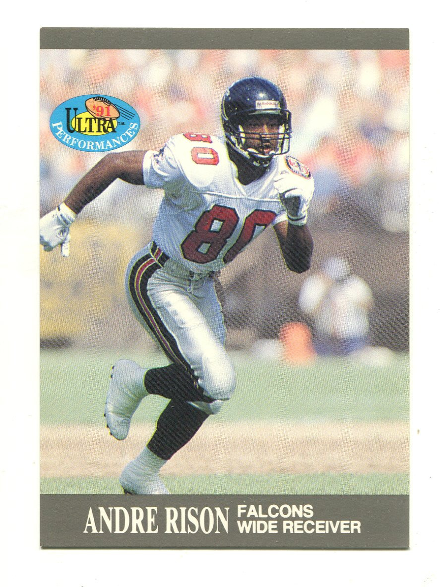 1991 Ultra Performances #2 Andre Rison Atlanta Falcons