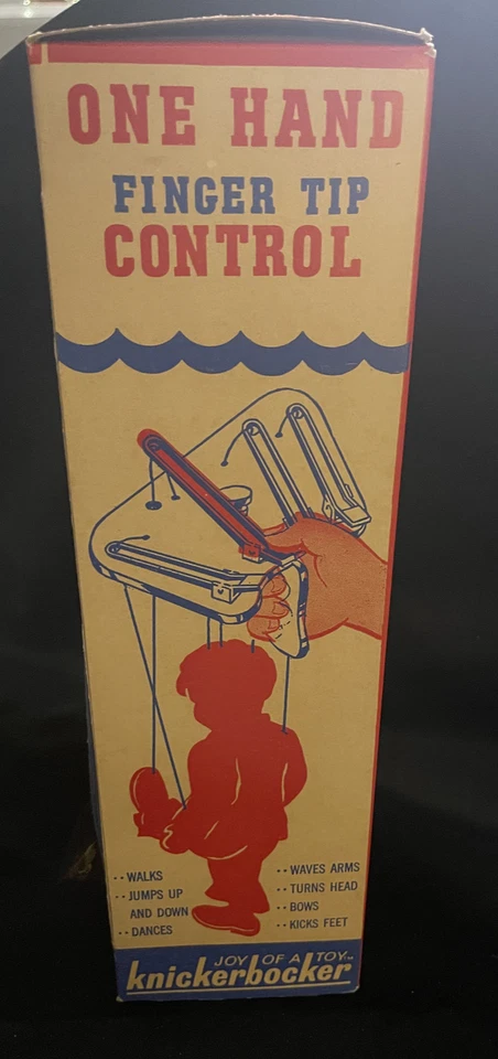 Marioneta Knickerbocker Laurel & Hardy Laurel 1966 vintage en caja Foto 4 de 4