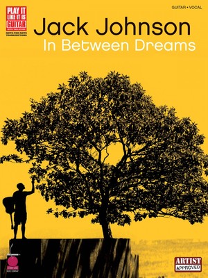 Jack Johnson In Between Dreams Sheet Music Guitar Tablature Book 002500831
