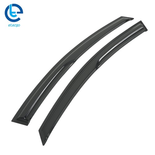 Window Visor Sun Rain Guard Wind Deflector For Kia K5 2021-2024 M Style 3D Wavy - Picture 5 of 14