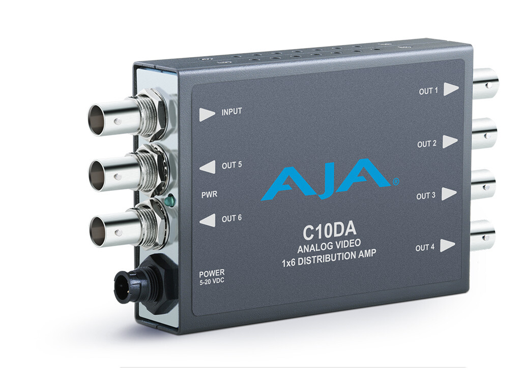 AJA C10DA, Analog Video 1x6 Distribution Amplifier