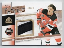 2022-23 SP Game-Used NHL All-Star Skills Fabrics Patch #AS-16 Jack Hughes 48/49