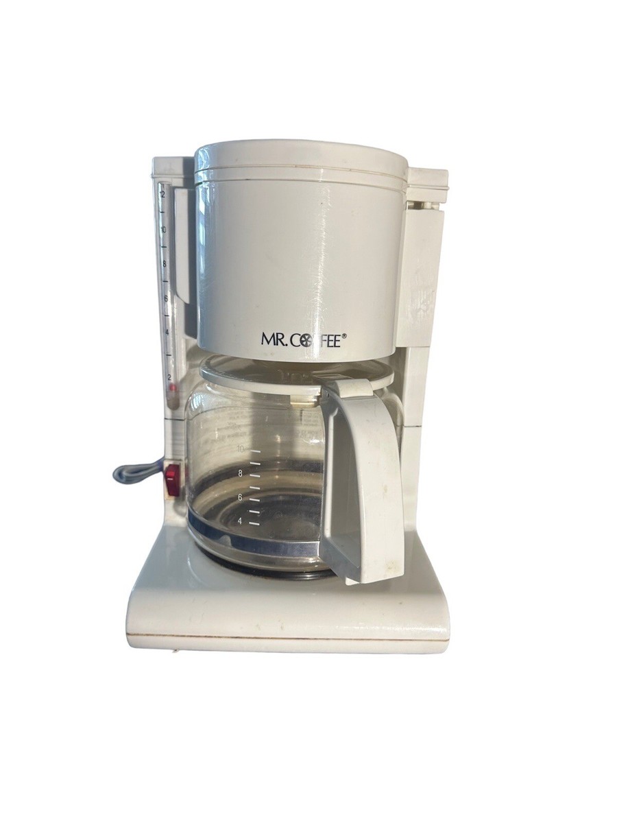 1995 COFFEE White 12 Cup Automatic Drip Coffeemaker AD-12~