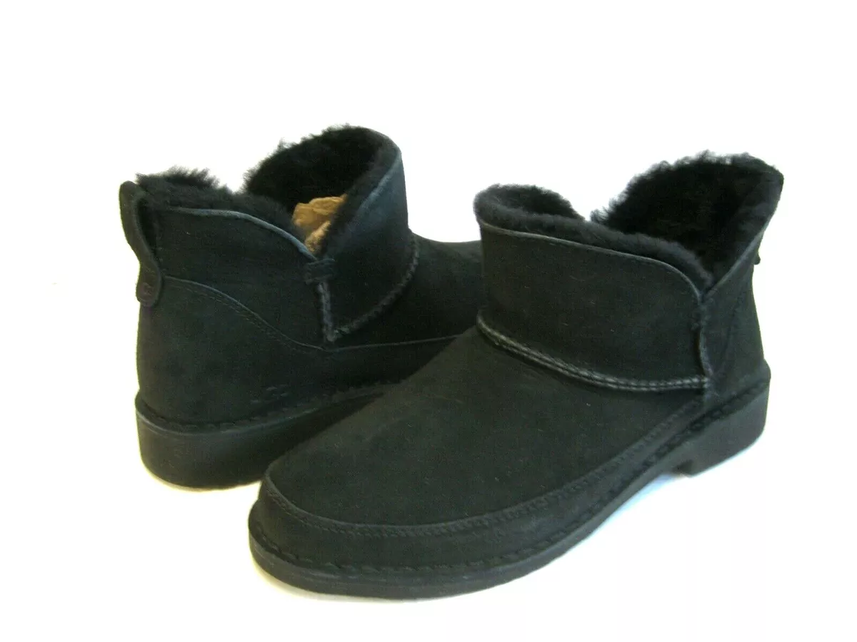 Chaussures UGG - Australia Tasman - Daim-Nubuck - Mixte - Noir