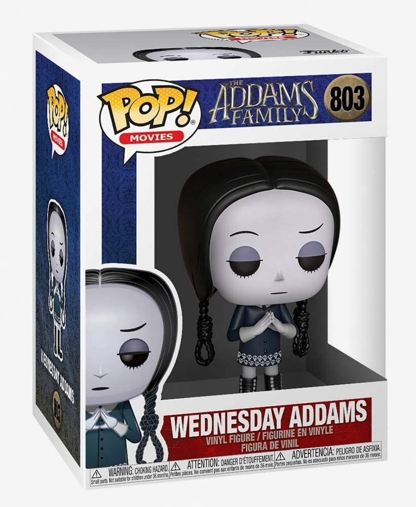 Figura Funko Pop Addams Family Animation Wednesday Addams Con Protector