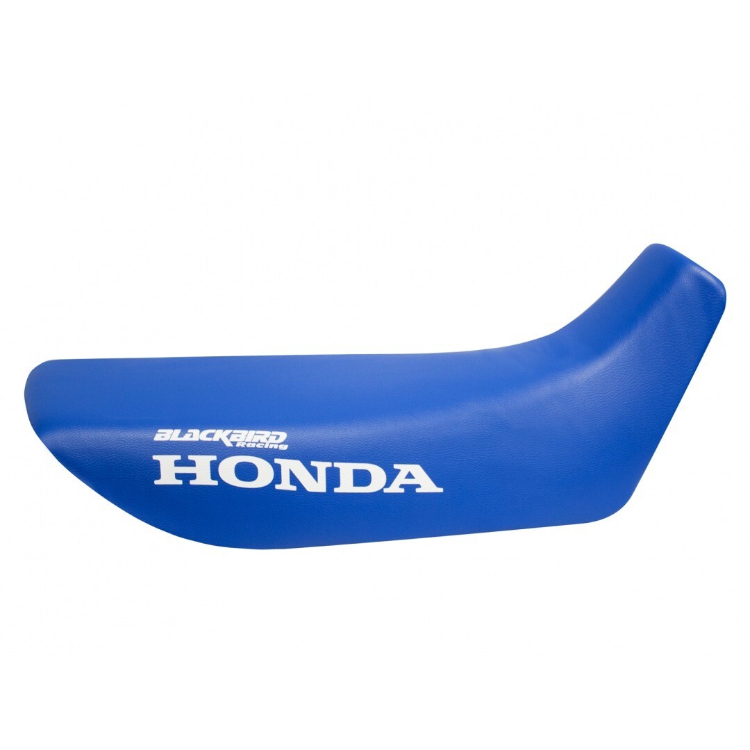 Housse de siège Honda NX 650 Dominator bleue antidérapante en skaï