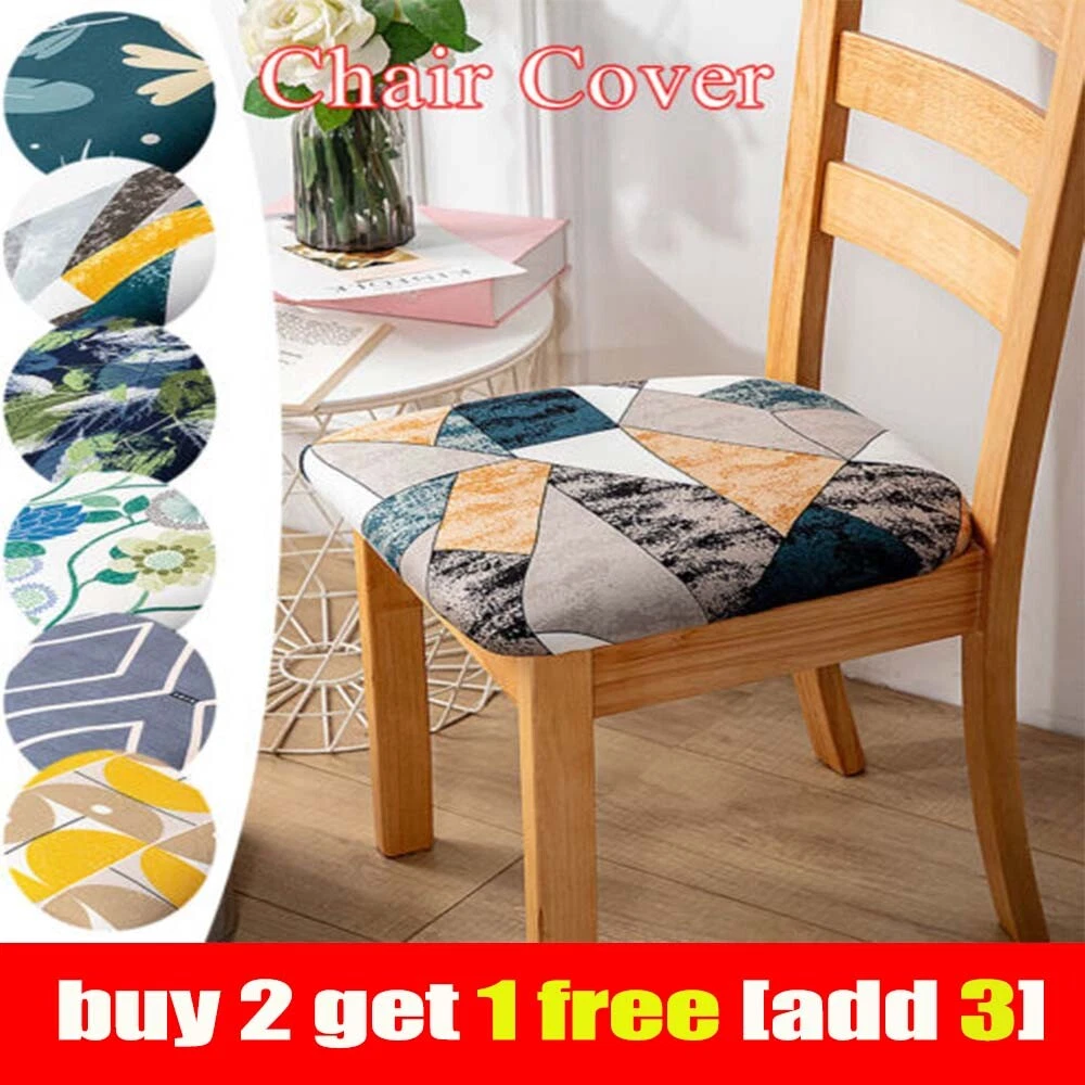 Washable seat covers for dining room chairs sale