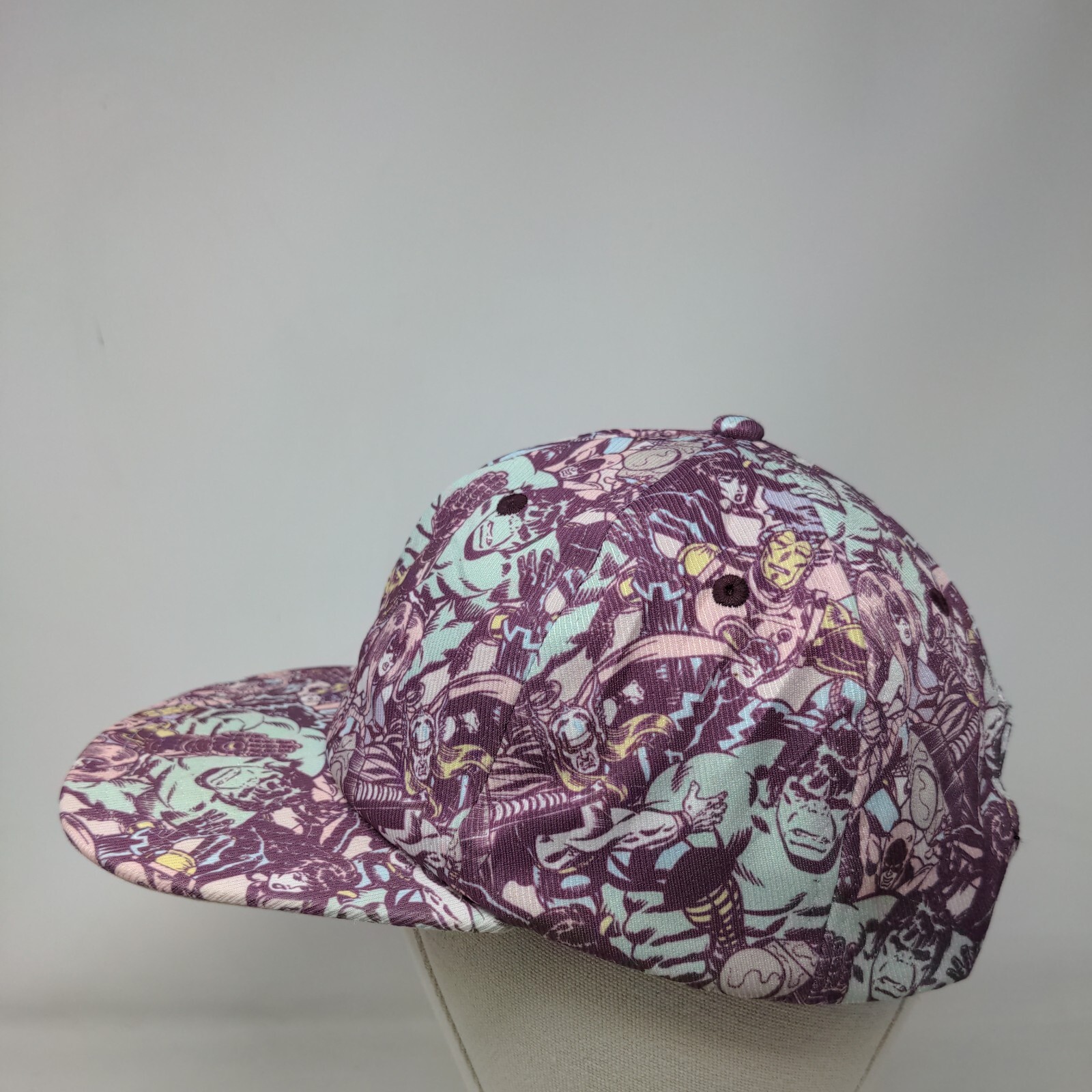 Marvel Comics Snapback Hat Multicolor OSFM Adjust… - image 3