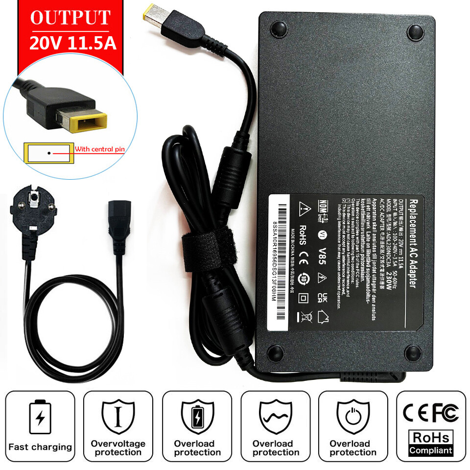 20V 230W Laptop Ac Adapter Charger for Lenovo Legion C7 - Main Image