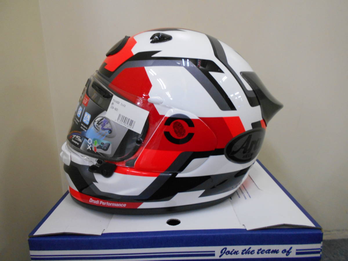 Arai ASTRO-GX FACE Red L size 59-60cm Astro GX Full Face Helmet