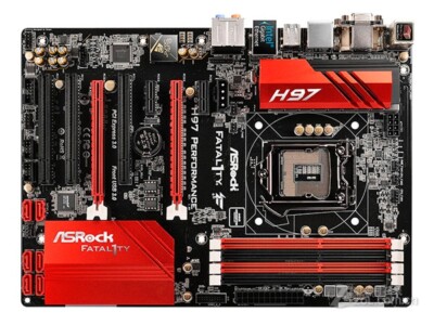 For ASROCK H97 Performance Motherboard LGA1150 DDR3 32G DVI+HDMI+VGA ATX Tested