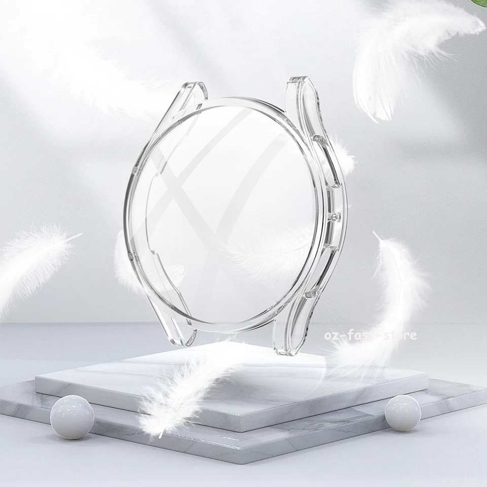 TPU Screen Protector Bumper Case Cover For Samsung Galaxy Watch 8 7 6 5 4 40/44m - Image 3 of 4