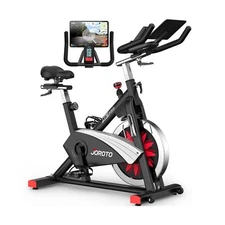JOROTO X2 Stationary Exercise Bike | X2PRO Bluetooth Magnetic Belt Drive ...