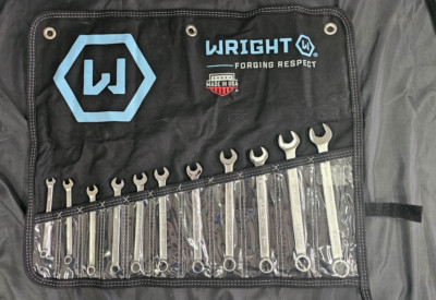Wright Tools Wright Grip 2.0 11pc Metric 12 point Combination  Wrench Set
