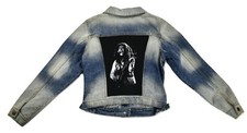 Dragonfly Youth Girls Bob Marley Denim Jacket New M, L