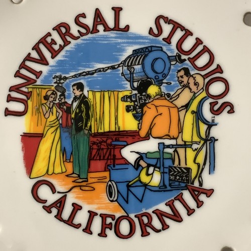 Vintage 70s Universal Studios Decorative Plate California Wall Hanging Souvenir - Picture 2 of 6