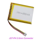 3.7V 4000mAh 14.8Wh Rechargeable Lipo Battery 905068 JST 3P 2.0mm For Tablet PC