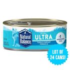 Natural Balance Tuna And Shrimp Canned Cat Food 5.5oz Lot of 24 Cans