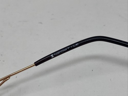 NEOSTYLE EYEWEAR 541A 371 49/18/16/135 GOLD BLUE EYEGLASSES FRAME ZD10 - Picture 7 of 8