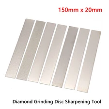 Rectangular 150mmx20mm Diamond Grinding Disc Lapping Film Polish Sharpening Tool