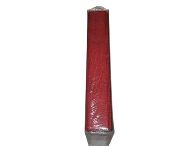 Lighthouse Red Grande F Padded Leatherette 3 Ring Storage Binder Album