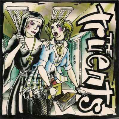 The Truents Dont Look Back Vinyl Single 7inch NEAR MINT Tko Records