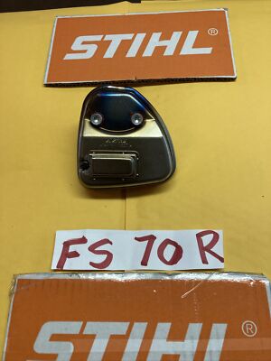 NEW Genuine OEM STIHL FS 70R Trimmer Muffler Silencer Dampener Assembly