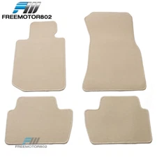 22-24 2 Series 230i M240i G42 G87 M2 Nylon Floor Mat 4PC Beige FOR: (BMW)