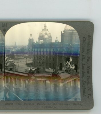 Former Palace of Kaisers Berlin Germany Keystone Stereoview