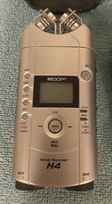 ZOOM H4 Handy Recorder Handheld Digital Recorder W/ Accessories, Carry Case.