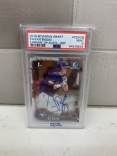 2016 Bowman Chrome Draft Cavan Biggio Refractor Auto #/499 PSA 9