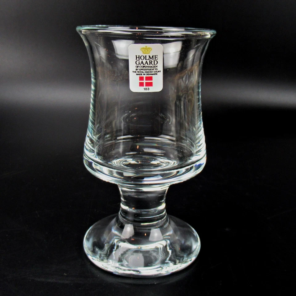 Holmegaard Glas Portweinglas Serie Skibsglas Per Lütken Design 1970 Denmark
