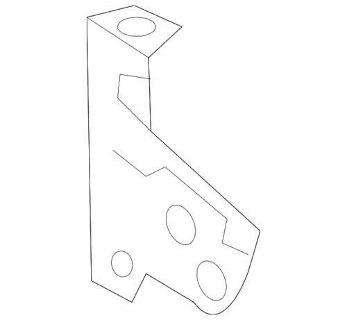 Soporte frontal del riel superior para GM Chevrolet Sonic 2012-2020 (P/N 96952669)