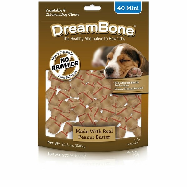 dream bones peanut butter small