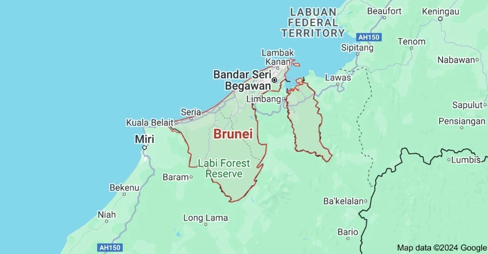 Brunei 1896 - 5¢ Issue - Labuan Stamp Ovprtd Brunei - SC 6 [SG 16] MNH C8 - Image 3 of 3