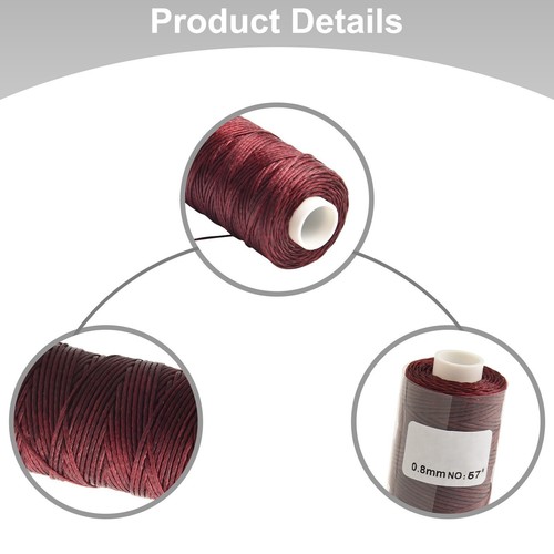 Premium Leather Cord Thread For DIY Crafts Hand Stitching 62 Characters - Picture 12 of 24