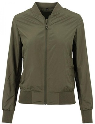 Ladies Nylon Bomber Jacket | Build Your Brand | BY044