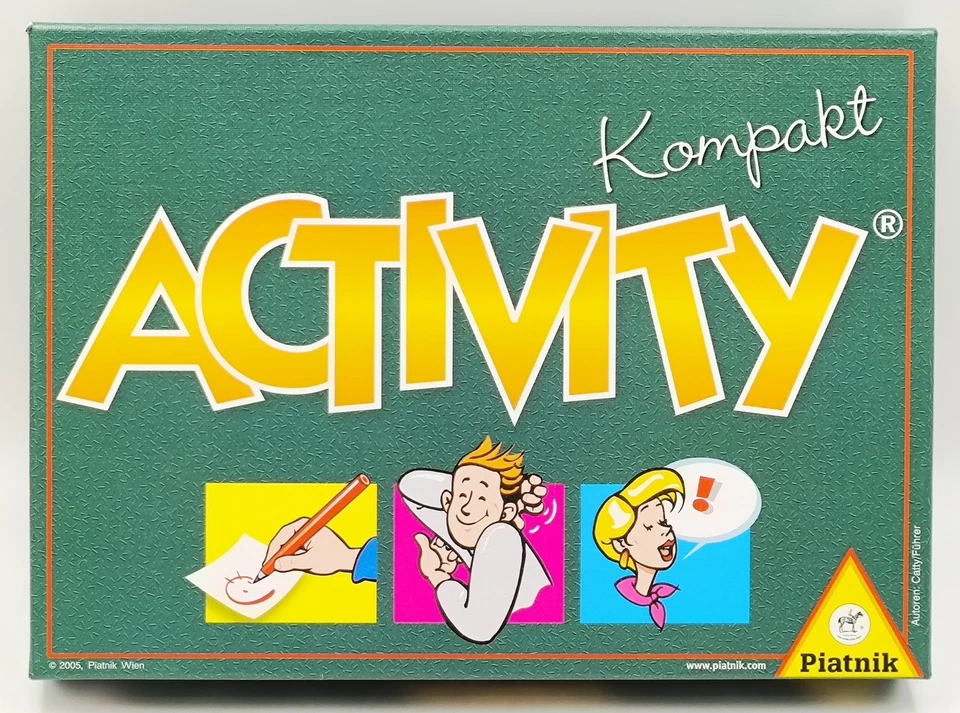 Piatnik - Activity Kompakt Reisespiel Familienspiel Brettspiel - Neuwertig  - Bild 2 von 4