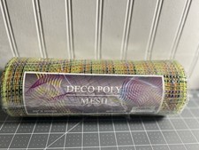 Halloween Deco POLY Mesh - 10 In /wreath Supplies Mesh  mesh For Wreath