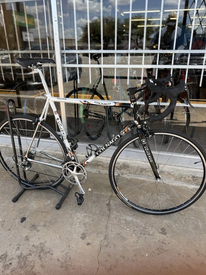 Vintage Colnago Bike, Campy Récord, 11 Speed 61 Cm, Columbus Gilco Tubing Mint - Image 2 of 4