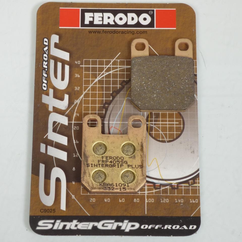 Plaquette de frein Ferodo haute longévité pour Derbi 50 Senda ZDPABB