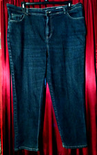 Gloria Vanderbilt Women's Jeans, 22W, Blue, Stretchy, Fitted