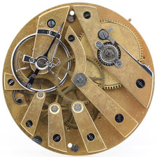 MOVIMENTO OROLOGIO DA TASCA KEYWIND DI ALTA QUALITÀ, 40,55mm, 7578K, PER RIPARAZIONE (CM)