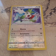 SHAYMIN 123/198 REVERSE REGNO GLACIALE CARTA POKEMON 