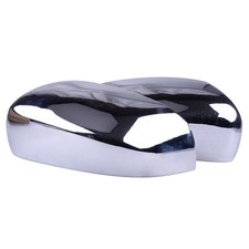 Paar Chrom Spiegelkappen Außenspiegelkappe passt für Jeep Cherokee KL 2014-2019