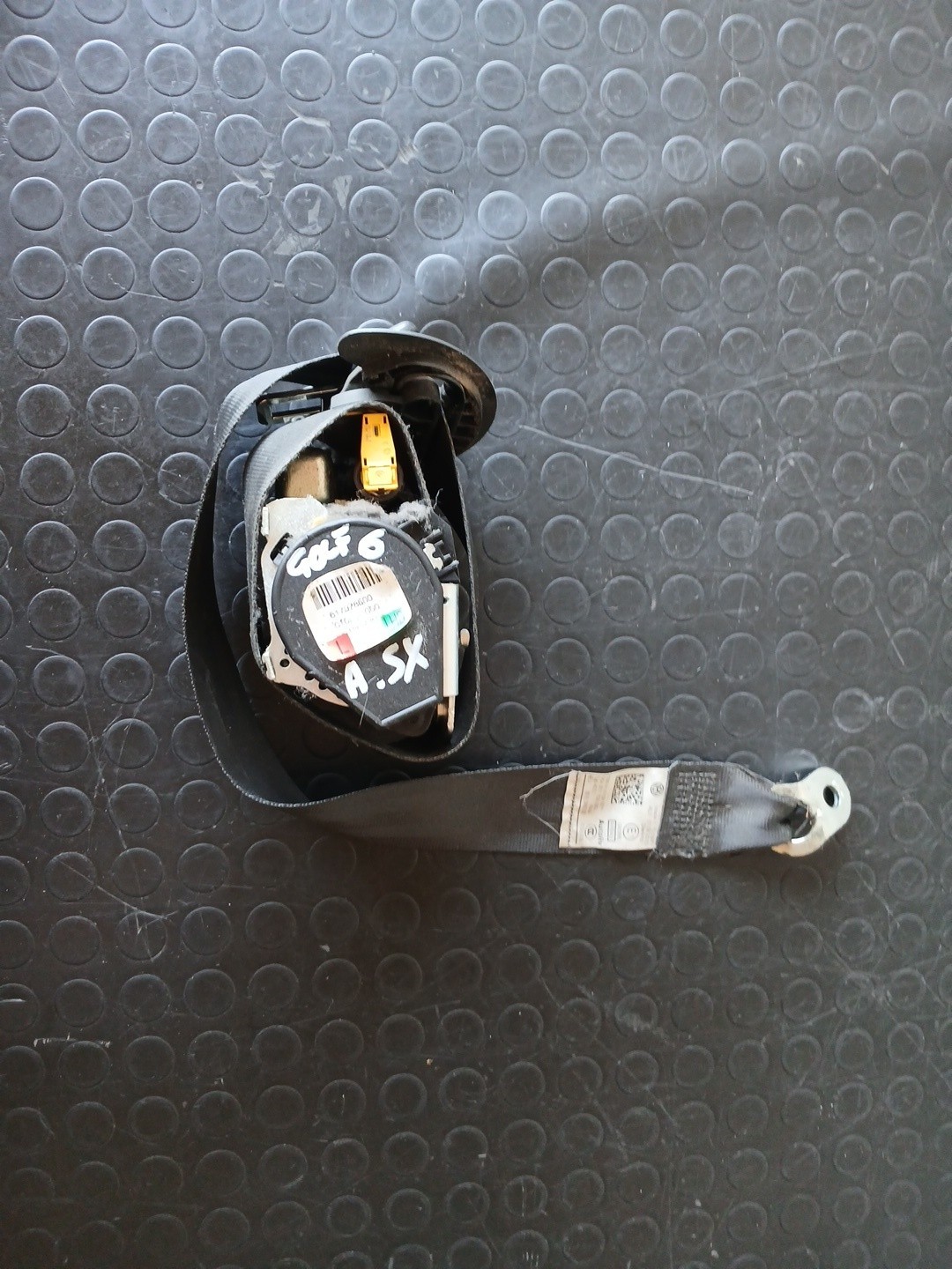 cintura di sicurezza ant. sx 1K4857705BG volkswagen golf 6 dal 09 al 12