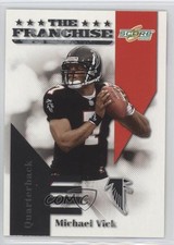 2002 Score The Franchise National Convention Embossing 5/5 Michael Vick 0f8