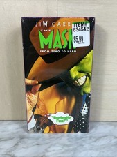 The Mask VHS 1995 Jim Carrey Cassette Tape New Line Home Video Turner New Sealed